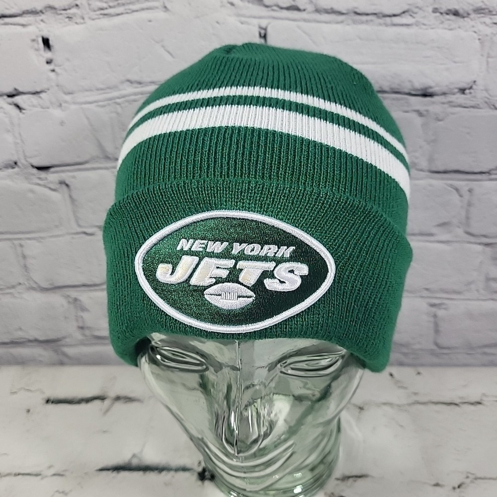 New York Jets NFL Beanie Hat Unisex One Size Green New Era Warm‎ Winter Ski Cap